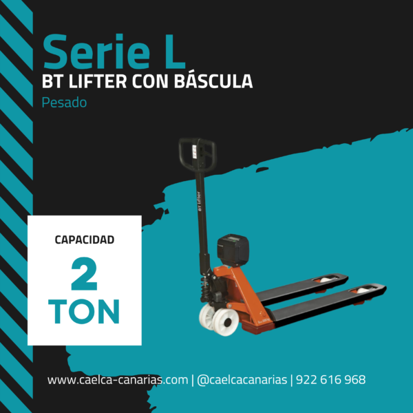 BT LIFTER CON BÁSCULA