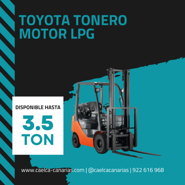 TOYOTA TONERO MOTOR LPG